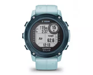 Смарт-часы GARMIN Descent G1 Solar Ocean Edition Azure (010-02604-04)