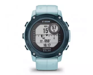 Смарт-часы GARMIN Descent G1 Solar Ocean Edition Azure (010-02604-04)