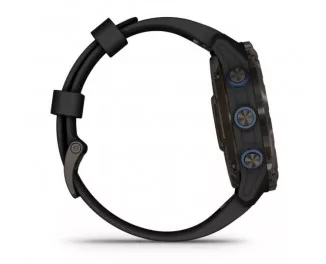Смарт-часы GARMIN Descent Mk3i 51mm Carbon Gray DLC Titanium with Black Silicone Band (010-02752-10/11)