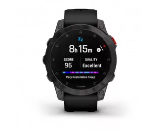Смарт-годинник GARMIN Epix (Gen 2) Sapphire - Black Titanium (010-02582-11)