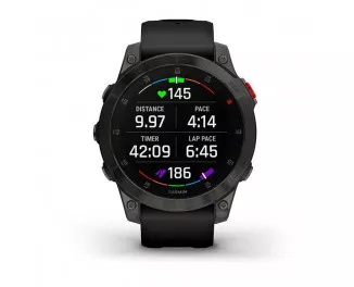 Смарт-годинник GARMIN Epix (Gen 2) Sapphire - Black Titanium (010-02582-11)