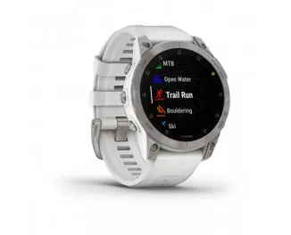 Смарт-годинник GARMIN Epix (Gen 2) Sapphire - White Titanium (010-02582-21)