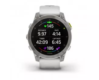Смарт-годинник GARMIN Epix (Gen 2) Sapphire - White Titanium (010-02582-21)