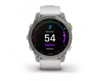 Смарт-годинник GARMIN Epix (Gen 2) Sapphire - White Titanium (010-02582-21)