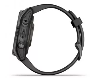 Смарт-часы GARMIN Epix Pro (Gen 2) Sapphire 42mm Carbon G. DLC Ti. with Black Band (010-02802-15)