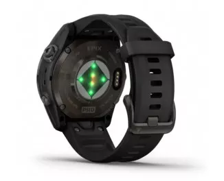 Смарт-часы GARMIN Epix Pro (Gen 2) Sapphire 42mm Carbon G. DLC Ti. with Black Band (010-02802-15)