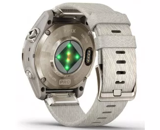 Смарт-годинник GARMIN Epix Pro (Gen 2) Sapphire 42mm Soft Gold w. Cream H. Nylon Band (010-02802-20)