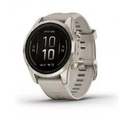 Смарт-часы GARMIN Epix Pro (Gen 2) Sapphire 42mm Soft Gold w. Light S. Band (010-02802-10/11)