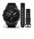 Смарт-годинник GARMIN Epix Pro (Gen 2) Sapphire 47mm Carbon G. DLC Tit. with B. Leather Band (010-02803-30)