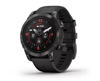 Смарт-часы GARMIN Epix Pro (Gen 2) Sapphire 47mm Carbon G. DLC Tit. with Black Band (010-02803-10/11)