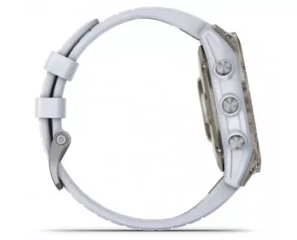 Смарт-годинник GARMIN Epix Pro (Gen 2) Sapphire 47mm Titanium w. Whitestone Band (010-02803-20/21)