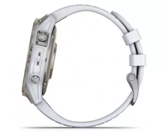 Смарт-часы GARMIN Epix Pro (Gen 2) Sapphire 47mm Titanium w. Whitestone Band (010-02803-21)