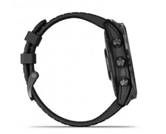 Смарт-годинник GARMIN Epix Pro (Gen 2) Sapphire 51mm Carbon G. DLC Tit. with Black Band (010-02804-01)