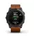 Смарт-годинник GARMIN Epix Pro (Gen 2) Sapphire 51mm Carbon Grey DLC Titanium with Chestnut Leather Band (010-02804-30/31)