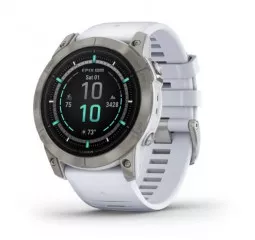 Смарт-часы GARMIN Epix Pro (Gen 2) Sapphire 51mm Titanium w. Whitestone Band (010-02804-11)