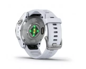 Смарт-годинник GARMIN Epix Pro (Gen 2) Standard Edition | 42 mm Silver with Whitestone Band (010-02802-01)