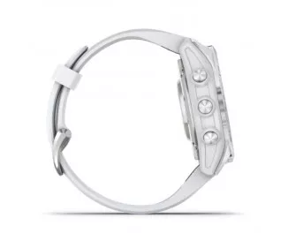 Смарт-годинник GARMIN Epix Pro (Gen 2) Standard Edition | 42 mm Silver with Whitestone Band (010-02802-01)