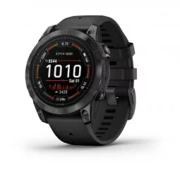 Смарт-часы GARMIN Epix Pro (Gen 2) Standard Edition | 47 mm Slate Gray with Black Band (010-02803-01)
