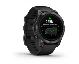 Смарт-часы GARMIN Epix Pro (Gen 2) Standard Edition | 47 mm Slate Gray with Black Band (010-02803-01)