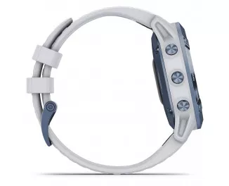 Смарт-годинник GARMIN Fenix 6 Pro Solar Mineral Blue with Whitestone Band (010-02410-19/18)
