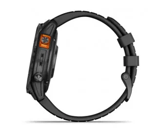 Смарт-годинник GARMIN Fenix 7 Pro Solar Slate Gray w. Black Band (010-02777-00/01)