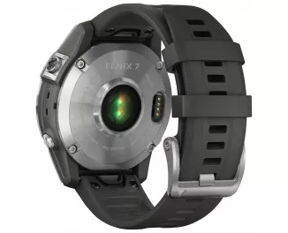 Смарт-часы GARMIN Fenix 7 Silver with Graphite Band (010-02540-00/01)