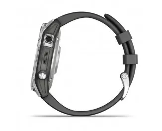 Смарт-часы GARMIN Fenix 7 Silver with Graphite Band (010-02540-00/01)