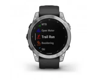 Смарт-часы GARMIN Fenix 7 Silver with Graphite Band (010-02540-00/01)