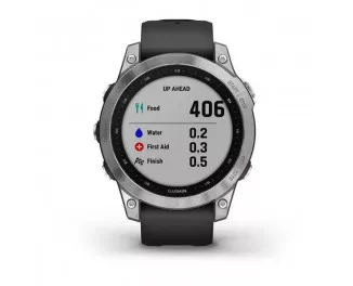 Смарт-часы GARMIN Fenix 7 Silver with Graphite Band (010-02540-00/01)