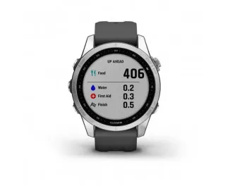 Смарт-часы GARMIN Fenix 7S Silver with Graphite Band (010-02539-00/01)