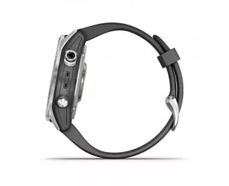 Смарт-часы GARMIN Fenix 7S Silver with Graphite Band (010-02539-00/01)
