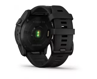 Смарт-годинник GARMIN Fenix 7X Sapphire Solar Black DLC Titanium with Black Band (010-02541-22/23)