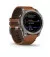 Смарт-годинник GARMIN Fenix 7X Sapphire Solar Titanium w. Chestnut Leather Band (010-02541-19)