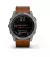 Смарт-годинник GARMIN Fenix 7X Sapphire Solar Titanium w. Chestnut Leather Band (010-02541-19)