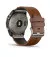 Смарт-годинник GARMIN Fenix 7X Sapphire Solar Titanium w. Chestnut Leather Band (010-02541-19)