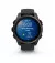 Смарт-годинник GARMIN Fenix 8 43mm AMOLED Sapphire Carbon Gray DLC Tit. w. Black/Pebble Gray S. Band (010-02903-20/21)