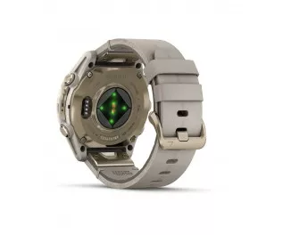 Смарт-годинник GARMIN Fenix 8 43mm AMOLED Sapphire Soft Gold with Limestone Leather Band (010-02903-40)