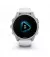 Смарт-годинник GARMIN Fenix 8 43mm AMOLED Silver with Whitestone Silicone Band (010-02903-00)