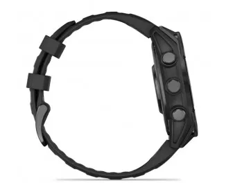 Смарт-годинник GARMIN Fenix 8 47mm AMOLED Slate Gray with Black Silicone Band (010-02904-00/01/09)