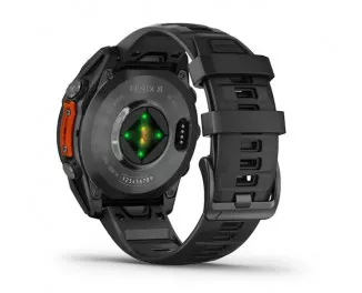 Смарт-годинник GARMIN Fenix 8 47mm AMOLED Slate Gray with Black Silicone Band (010-02904-00/01/09)