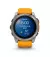 Смарт-годинник GARMIN Fenix 8 51mm AMOLED Sapphire Titanium w. Spark Orange/Graphite Silicone Band (010-02905-10/11/53)
