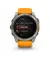 Смарт-годинник GARMIN Fenix 8 51mm AMOLED Sapphire Titanium w. Spark Orange/Graphite Silicone Band (010-02905-10/11/53)