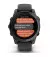 Смарт-годинник GARMIN Fenix E 47mm AMOLED Slate Gray Steel with Black Silicone Band (010-03025-03/01/13)