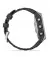Смарт-годинник GARMIN Fenix E 47mm AMOLED Stainless Steel with Black Silicone Band (010-03025-02/00)