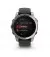 Смарт-годинник GARMIN Fenix E 47mm AMOLED Stainless Steel with Black Silicone Band (010-03025-02/00)