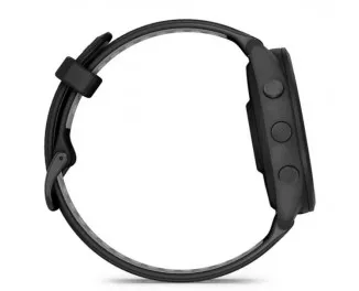 Смарт-годинник GARMIN Forerunner 265 Black Bezel and Case w. Black/Powder Gray Silicone Band (010-02810-10)