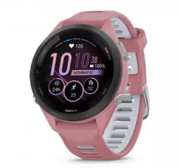 Смарт-часы GARMIN Forerunner 265S Black Bezel w. Light Pink Case and Light Pink/Whitestone S. Band (010-02810-05/15/55)