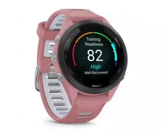 Смарт-часы GARMIN Forerunner 265S Black Bezel w. Light Pink Case and Light Pink/Whitestone S. Band (010-02810-05/15/55)