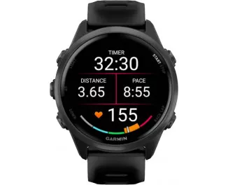 Смарт-годинник GARMIN Forerunner 570 42mm Slate Gray Aluminum with Translucent Black/Black Band (010-02970-00/40)