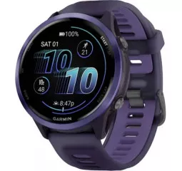 Смарт-часы GARMIN Forerunner 570 47mm Indigo Aluminium w. Translucent Imperial Purple/Indigo Band (010-02971-02)